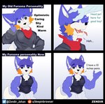 anthro biceps clothing dialogue good_boy headpat humor male muscular muscular_male pecs shirt smug solo tank_top text tongue tongue_out topwear zendir zendir_(character) canid canine canis domestic_dog mammal absurd_res comic english_text hi_res