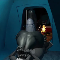 anthro balls big_balls big_penis black_body black_fur duo erection femboy frottage fur genitals huge_balls huge_penis humanoid_genitalia humanoid_penis hyper hyper_genitalia hyper_penis male male/male nude penile penis penises_touching sex thick_thighs thigh_sex wide_hips syntaxerror raguda_(modeler) changed_(video_game) puro_(changed) canid canine canis fish goo_creature mammal marine shark wolf 1:1 3d_(artwork) 3d_animation animated digital_media_(artwork) high_framerate no_sound short_playtime webm