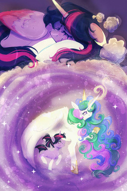 duo eyes_closed female feral glowing glowing_horn horn student teacher teacher_and_student wings young riversidefawn friendship_is_magic hasbro my_little_pony mythology princess_celestia_(mlp) twilight_sparkle_(mlp) equid equine mammal mythological_creature mythological_equine unicorn winged_unicorn 2:3 hi_res