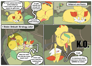 after_sex anal anal_penetration animal_genitalia animal_penis backsack balls big_butt black_nose bodily_fluids bruised bruised_butt butt cheek_tuft countershade_face countershading cum cum_from_ass cum_from_penis cum_in_ass cum_inside day dialogue dipstick_tail dot_eyes duo erection facial_tuft feral forced genital_fluids genitals huge_butt hyper hyper_butt inner_ear_fluff k.o. leaking_cum looking_at_another lying lying_on_ground male male/male male_penetrated male_penetrating male_penetrating_male markings oblivious on_front on_ground open_mouth outside penetration penile penile_penetration penis penis_in_ass plant quadruped rape red_markings sex simple_eyes solo speech_bubble spiral spiral_eyes tail tail_markings text tongue tuft upside_down white_body white_countershading yellow_body not_a_furfag nintendo pokemon bellsprout elemental_creature fennekin flora_fauna generation_1_pokemon generation_6_pokemon pokemon_(species) weepinbell 2025 comic english_text hi_res