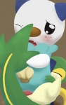 arti4000 blush eyes_closed female feral male nintendo one_eye_closed oshawott penis pokémon pussy sex snivy straight video_games wink
Rating: Explicit
Score: 6
User: Luminocity
Date: June 13, 2013