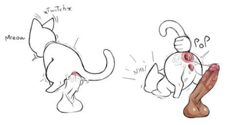 anal anal_fluid_string anal_penetration anus balls bestiality bodily_fluids cat_tail clitoris disembodied_hand disembodied_penis duo female female_feral female_focus female_on_human feral feral_focus feral_penetrated genital_fluids genitals glans human_on_feral human_penetrating human_penetrating_female human_penetrating_feral humanoid_genitalia humanoid_penis interspecies large_penetration larger_human larger_male looking_away male male/female male_human male_on_feral male_penetrating_feral meow onomatopoeia paws penetration penile penile_penetration penis penis_in_ass quadruped rear_view sex shaking simple_background size_difference smaller_female smaller_feral smaller_penetrated solo_focus sound_effects text tremble_lines trembling vaginal_fluid_string vaginal_fluids vulva white_background mrmystery_guy domestic_cat felid feline felis human mammal 2026 digital_drawing_(artwork) digital_media_(artwork) english_text flat_colors shaded soft_shading
