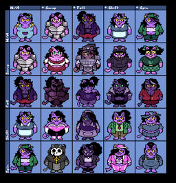 accessory alternate_universe alternative_fashion amputee anthro apron armor beanie bell bell_collar belly big_belly big_breasts black_hair blue_highlights blush bottomwear bow_(feature) bow_accessory bow_ribbon breasts burglar burn_scar cat_tail checkered checkered_bottomwear checkered_clothing checkered_skirt clothed clothing collar criminal cultist curled_tail curly_hair disability dress ear_piercing ear_ring eyewear facial_piercing facial_scar fangs female fingerless_gloves flower flower_in_hair fur gem glasses gloves gold_(metal) gold_jewelry goth green_eyes group hair hair_accessory hair_bow hair_bun hair_ribbon handwear hat headgear headwear helmet highlights_(coloring) homeless jacket jewelry markings mask messy messy_hair messy_tail missing_arm missing_limb mole_(marking) navel necklace necktie nerd nose_piercing open_mouth overalls overweight overweight_female pattern_bottomwear pattern_clothing pattern_skirt pearl_(gem) pearl_necklace piercing pigtails pink_body pink_fur plant ponytail pupils purple_body purple_fur purple_highlights red_bottomwear red_clothing red_highlights red_skirt red_suit ribbons ring_piercing robber robe scar shirt short_hair shoulder_pads silver_(metal) silver_jewelry simple_background skirt skull_shirt slit_pupils smile solo spiked_collar spikes standing suit suit_jacket sun_hat sundress sweater tail teeth text thief thug topwear torn_clothing turtleneck white_highlights witch_hat y2k_(fashion) yellow_eyes yellow_teeth moronicpixels fellfell fellshift fellspin fellswap sega shiftfell shiftshift shiftspin shiftswap sonic_the_hedgehog_(series) spinfell spinshift spinspin spinswap storyshift storyspin swapfell swapshift swapspin swapswap underfell underswap undertale undertale_(series) catty_cattenheimer rouge_the_bat domestic_cat felid feline felis mammal digital_media_(artwork) hi_res pixel_(artwork)