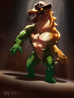 anthro barazoku bared_teeth biceps blood blood_in_mouth bodily_fluids candy clothing cowboy creepy creepy_face dessert food glistening glistening_body glowing glowing_eyes green_body gummy_(food) hat hat_only headgear headgear_only headwear headwear_only looking_at_viewer male messy mostly_nude muscular open_mouth scary showing_teeth simple_background solo spikes spikes_(anatomy) standing tail teeth yellow_body yellow_eyes yaflee glitch_productions the_amazing_digital_circus evil_gummigoo_(tadc) gummigoo_(tadc) crocodilian food_creature gummy_creature living_candy reptile scalie 3:4 absurd_res hi_res