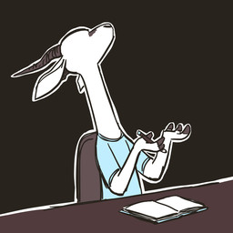 anthro biped black_background book chair clothed clothing furniture holding_object holding_pencil holding_writing_utensil horn male pencil_(object) simple_background sitting solo writing_utensil fuel_(artist) disney zootopia fan_character antelope bovid gazelle mammal 1:1 2018 character_request