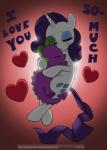 blush duo female feral heart_symbol horn hug male male/female tail burning-heart-brony friendship_is_magic hasbro my_little_pony mythology rarity_(mlp) spike_(mlp) dragon equid equine mammal mythological_creature mythological_equine mythological_scalie scalie unicorn 2016 hi_res