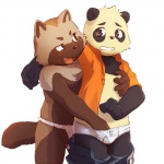 bear blush chubby clothing fondling fundoshi gay grope hand_in_underwear male masaki-nya-nya open_shirt panda shirt tanuki topless underwear undressing young
Rating: Explicit
Score: 12
User: Munkelzahn
Date: August 21, 2013