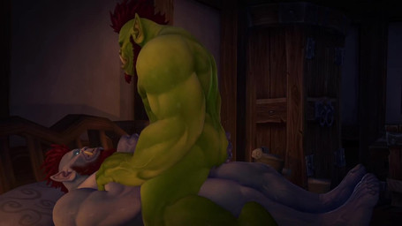 anal anal_penetration bouncing_penis cowgirl_position duo erection from_front_position genitals handjob handjob_while_penetrating humanoid_on_bottom humanoid_on_humanoid humanoid_on_top humanoid_penetrated humanoid_penetrating humanoid_penetrating_humanoid inside male male/male male_on_bottom male_on_top male_penetrated male_penetrating male_penetrating_male muscular muscular_humanoid muscular_male night not_furry on_bottom on_top penetration penile penile_penetration penis penis_in_ass sex liard blizzard_entertainment warcraft humanoid orc 16:9 3d_(artwork) 3d_animation animated digital_media_(artwork) high_framerate loop no_sound short_playtime video widescreen