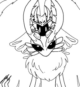 ambiguous_gender anthro antlers armor black_body black_fingernails black_nails black_sclera carrying_another chest_tuft colored_nails duo eye_contact fingernails front_view head_wings horn huge_wings insect_wings lepidopteran_wings looking_at_another mouthless nails neck_tuft on_head pupils simple_background size_difference tuft unusual_wing_placement white_background white_eyes white_pupils wings ne_(pixiv) kirby_(series) kirby_and_the_forgotten_land nintendo chaos_elfilis morpho_knight alien arthropod butterfly chinchilla chinchillid insect lepidopteran mammal rodent starling_(kirby) 2023 black_and_white digital_drawing_(artwork) digital_media_(artwork) half-length_portrait monochrome portrait sketch