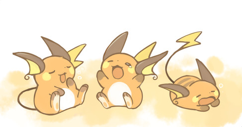 :3 base_one_layout basic_sequence eyes_closed linear_sequence male one_row_layout open_mouth simple_background solo stretching three_frame_image three_frame_sequence tongue yawn kanannbo nintendo pokemon generation_1_pokemon pokemon_(species) raichu 2017 sequence