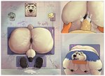 after_anal after_anal_penetration anal anal_penetration anthro backsack balls big_butt blue_body blue_fur bodily_fluids bound butt cum cum_in_ass cum_inside cum_on_butt cum_on_feet cum_on_ground cum_pool darkened_anus duo feet fucked_silly fur genital_fluids genitals graffiti heart_symbol huge_butt looking_pleasured lying male male/male male_penetrated male_penetrating male_penetrating_male moobs nude obese obese_male on_front overweight overweight_bottom overweight_male penetration penile penile_penetration penis penis_in_ass photo public_use sex smile solo spread_butt spreading stuck through_wall white_body white_fur sato_leone gausk_blue_(bluekumaboy) bear mammal polar_bear ursine 2025 hi_res multiple_images