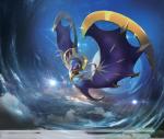 ambiguous_gender claws feral membrane_(anatomy) membranous_wings moon purple_eyes solo wings nintendo pokemon pokemon_tcg bat generation_7_pokemon legendary_pokemon lunala mammal pokemon_(species) 2016 3d_(artwork) digital_media_(artwork) hi_res official_art