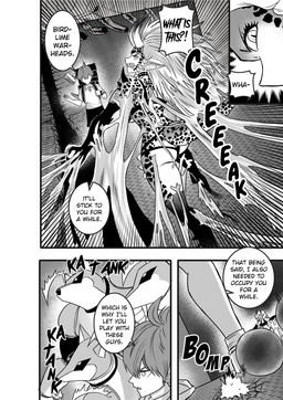 anthro bikini bikini_top butt clothing collar evolved_raptora fancomic female fight group horn imminent_attack long_ears male monster_girl_(genre) robotic_anthro sharp_teeth slime stuck swimwear tail teeth thong two-piece_swimsuit underdog_men underwear saizuart raptora animal_humanoid canid canine canis dobermann domestic_dog human humanoid lizard_humanoid mammal monster pinscher reptile reptile_humanoid scalie scalie_humanoid hi_res