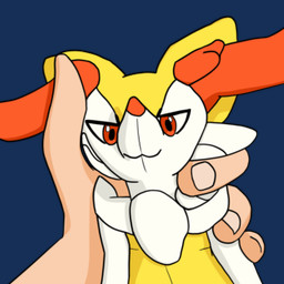 :3 ambiguous_anthro ambiguous_gender ambiguous_human anthro face_squish fingernails first_person_view holding_partner humanoid_hands larger_ambiguous larger_human light_body light_skin long_inner_ear_fluff looking_at_viewer nails size_difference smaller_ambiguous smaller_anthro squish piipperi nintendo pokemon braixen generation_6_pokemon human mammal pokemon_(species) 1:1 alpha_channel colored digital_media_(artwork) low_res