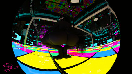anthro big_butt black_body butt crouching dancefloor female female_anthro fish_eye_view looking_at_viewer nightclub nude nude_anthro nude_female open_mouth solo tail tongue tongue_out domizoni scrag_(modeler) scp_foundation mal0 scp-1471-a 16:9 2025 3d_(artwork) blender_(artwork) digital_media_(artwork) hi_res widescreen