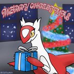 box christmas_lights christmas_present christmas_tree container female feral floating flying gift gift_box happy holidays inside plant smile snow snowing solo tree blubluumon christmas nintendo pokemon generation_3_pokemon latias legendary_pokemon pokemon_(species) 1:1 animated short_playtime