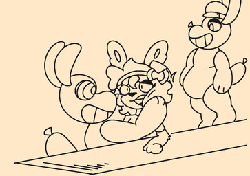 anthro balloon_animal clothing female female/female group hypnosis hypnotic_eyes inflatable inflatable_toy male male/male mind_control pool_toy trio moxxiecd nintendo pokemon sylvia_(moxxiedc) animate_inanimate eeveelution generation_6_pokemon living_inflatable pokemon_(species) sylveon hi_res