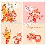 blush duo embarrassed female male red_cross steam text sockiepuppetry friendship_is_magic hasbro my_little_pony ocellus_(mlp) thorax_(mlp) arthropod changeling reformed_changeling 1:1 comic english_text