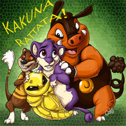 alternate_species ambiguous_gender angry anthro group humor male open_mouth overweight overweight_ambiguous parody pattern_background simple_background smile tongue tusks vein 0okamiseishin disney nintendo pokemon the_lion_king arthropod generation_1_pokemon generation_5_pokemon insect kakuna mammal pignite pokemon_(species) rattata rodent suid suine sus_(pig) watchog wild_boar 1:1 2011 crossover