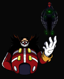 buckle creepy_smile facial_hair feral green_eyes hand_outstretched machine male military_outfit mustache round_body smile solo tentacles invdrscar sega sonic_the_hedgehog_(series) dr._eggman plagg_(invdrscar) alien black_arms_(sonic) robot robot_feral hi_res