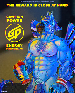 abs advertisement animal_genitalia animal_penis anthro armpit_hair athletic_wear balls barazoku beverage big_balls big_penis blue_body blue_eyes blue_feathers blue_fur blue_penis bodily_fluids body_hair casual_nudity chest_hair clawed_hands claws clothing disproportionate_genitalia dripping duo ear_piercing ear_ring ears_up equine_genitalia equine_penis erection feather_hair feather_tuft feathered_wings feathers finger_claws flaccid footwear foreskin fur genital_fluids genitals grope gryphonpower gym gym_bag hair humanoid_genitalia humanoid_penis hybrid_genitalia hybrid_penis indoor_nudity inside leaking_precum male medial_ring medial_ringed_humanoid_penis medial_ringed_hybrid_penis modelling mohawk muscular muscular_anthro muscular_male navel nipples nude nude_male nudist pawpads paws peak pecs penis piercing precum precum_drip precum_string protein_shake pseudo_hair pubes pubic_feathers pubic_fuzz public public_nudity ring_piercing saggy_balls science_fiction scientific_experiment shaker_bottle shoes sitting smile sneakers solo standing sweat sweatdrop tail tail_feathers tail_motion tail_tuft test_subject text toe_claws towel towel_only tuft undressed undressing vein veiny_arms veiny_legs veiny_pecs wings hotsatyr mythology byron_(hotsatyr) avian gryphon mythological_avian mythological_creature english_text