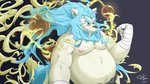 anthro belly eyewear fur glasses humanoid_hands male moobs nipples overweight overweight_anthro overweight_male solo white_body white_fur chiubear0214 asian_mythology east_asian_mythology japanese_mythology mythology foo_dog komainu mammal yokai 2016 absurd_res hi_res