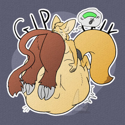 5_fingers anthro bottomwear breasts brown_body brown_fur brown_tail_tuft clothed clothing dipstick_tail duo eyebrows female female_pred female_prey fingers fur grey_background grey_hooves hooves imminent_death inner_ear_fluff markings oral_vore shorts simple_background size_difference small_breasts smaller_pred tail tail_markings tail_tuft tan_body tan_fur tan_inner_ear_fluff tan_nose tuft vore rabbitinafoxden bovid bovine canid canine fennec_fox fox mammal true_fox 1:1 story story_in_description watermark