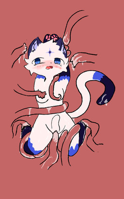 bodily_fluids crying female female_penetrated forced fur genitals kemono male male/female nipples penetration rape sex solo tears tentacle_rape tentacle_sex tentacles vulva white_body young young_female unknown_artist mammal 5:8 absurd_res hi_res