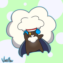 covert_cloak female feral focus_sash happy one_eye_closed smile solo unknown_artist nintendo pokemon vanilla_the_whimsicott generation_5_pokemon pokemon_(species) shiny_pokemon whimsicott 1:1 hi_res