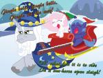 2013 blue_fur blue_hair christmas cub cute english_text equine female friendship_is_magic fur green_eyes group hair hat holidays horn horse male my_little_pony outside pink_hair pony princess_celestia_(mlp) princess_luna_(mlp) santa_hat sleigh starswirl_the_bearded_(mlp) t-3000 text unicorn winged_unicorn wings young younger
Rating: Safe
Score: 9
User: EurynomeEclipseVII
Date: December 16, 2013