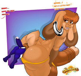 anal anal_vore anthro anus balls big_balls big_butt big_penis blue_background body_in_anus border brown_hair butt clothing countershading duo ear_piercing ear_ring erect_prey erection freckled_butt freckles genitals green_body green_countershading hair head_first heart_symbol huge_balls huge_butt huge_penis humanoid_genitalia humanoid_penis hyper hyper_balls hyper_genitalia hyper_penis jewelry male open_mouth panties partially_inside penis piercing puffy_anus purple_body ring_piercing silver_(metal) silver_jewelry simple_background text underwear vore white_border yellow_clothing yellow_panties yellow_underwear bunnyboi0108 sundance lagomorph leporid mammal rabbit 2026 absurd_res artist_name english_text hi_res