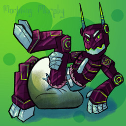 ambiguous_gender antennae_(anatomy) atom big_diaper diaper feces green_background green_eyes huge_diaper machine metallic_body simple_background solo symbol morphing_murphy humanoid robot 1:1 hi_res