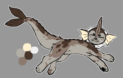 ambiguous_gender big_tail feral flippers fluffy frill_(anatomy) fur fur_markings lying markings on_side outline pawpads paws solo spots spotted_markings tail tan_body whisker_spots whiskers vedacia nintendo pokemon aquatic eeveelution generation_1_pokemon harbor_seal hybrid mammal pinniped pokemon_(species) seal vaporeon colored digital_media_(artwork) sketch