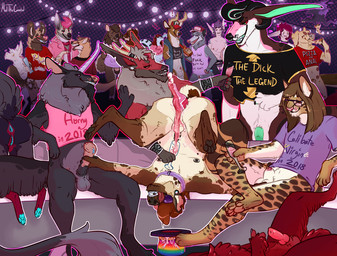 alcohol andromorph andromorph_anthro animal_genitalia animal_penis anthro antlers anus balls barbell_piercing beverage black_body black_fur black_penis black_sclera blue_cum blush bodily_fluids bottle bottle_in_ass bottomless bottomless_andromorph bottomless_anthro bottomless_intersex bottomless_male breasts brown_body brown_fur butt champagne clothed clothing collar collar_only colored_cum container countershade_balls countershade_butt countershade_crotch countershade_face countershade_genitalia countershade_neck countershade_tail countershade_torso countershading cum ear_piercing ear_ring ear_stud eating eating_food equine_genitalia equine_penis erection eyes_closed eyewear facial_piercing female female_anthro flaccid food fur furgonomic_piercing furgonomics gauged_ear genital_fluids genitals glasses green_penis grey_body grey_fur group hair handjob handjob_while_penetrated hat headgear headwear holding_bottle holding_container holding_glass holding_object holidays horn horn_piercing horn_ring_(piercing) humanoid_genitalia humanoid_penis intersex intersex_anthro jacket long_hair male male/male male_anthro markings medial_ring membrane_(anatomy) membranous_wings mottled mottled_genitalia mottled_penis nipple_barbell nipple_piercing nipples nose_piercing nose_ring nude nude_anthro nude_male open_mouth open_smile orange_body orange_fur party pawpads penetration penile penis penis_tip piercing pink_hair pink_penis pizza precum raised_tail red_body red_fur ring_piercing sex sheath shirt shirt_only sitting smile spots spotted_body spotted_fur spread_legs spreading standing sunglasses tail tan_body tan_fur teeth text tongue tongue_out topwear topwear_only unusual_bodily_fluids unusual_cum unusual_genital_fluids vulva wearing_glasses wearing_sunglasses white_body white_fur wings meldritchhorror mythology new_year new_year_2018 alice_(melthecannibal) artimus_(character) asmodeus_(character) jesse_(treppan) misterrius_(character) nick_(ulfhednar) pizzadog_(character) african_wild_dog american_opossum canid canid_demon canine canis deer demon dhole domestic_cat domestic_dog elf equid equine felid feline felis hellhound herpestid horse hyena mammal marsupial mongoose mythological_canine mythological_creature mythological_equine spotted_hyena unicorn virginia_opossum 2018 english_text