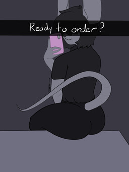 anthro black_hair censor_bar clothing femboy hair male mirror mirror_selfie rear_view selfie short_hair sitting solo tail uniform tibbby321 ollie_brie_(tibbby321) mammal mouse murid murine rodent 3:4 hi_res