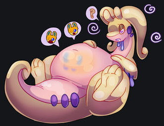 belly confusion good_boy inside inside_stomach navel slime spiral vore vore_implied halfpricesouls nintendo pokemon generation_6_pokemon goodra pokemon_(species) absurd_res hi_res