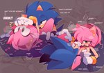 amy_rose anthro aresworld-universe blue_body blue_fur cunnilingus duo eulipotyphlan female fur hair hedgehog intraspecies male male/female mammal nipple_fetish nipple_play nipples oral pink_body pink_fur pink_hair sega sex sonic_the_hedgehog sonic_the_hedgehog_(series) vaginal