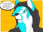 anthro clothing female solo text voshiket canid canine canis mammal wolf 4:3 comic digital_media_(artwork) english_text