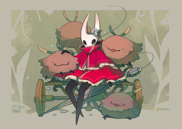 ambiguous_gender antennae_(anatomy) anthro biped black_body blush brown_body clothed clothed_anthro clothed_female clothing female front_view group sitting smile tongue tongue_out cordi hollow_knight:_silksong hollow_knight_(franchise) team_cherry hornet_(hollow_knight) arthropod flea_(hollow_knight:_silksong) 2025 digital_drawing_(artwork) digital_media_(artwork)