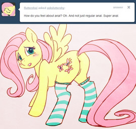 blush butt cutie_mark english_text equine female feral fluttershy_(mlp) friendship_is_magic fur hair hooves mammal my_little_pony pegasus pink_hair pussy radioscope shy socks solo striped_footwear striped_legwear stripes text tumblr wings yellow_fur
Rating: Explicit
Score: 9
User: Bun
Date: August 01, 2014 blush butt cutie_mark english_text equine female feral fluttershy_(mlp) friendship_is_magic fur hair hooves mammal my_little_pony pegasus pink_hair pussy radioscope shy socks solo striped_footwear striped_legwear stripes text tumblr wings yellow_fur
Rating: Explicit
Score: 9
User: Bun
Date: August 01, 2014