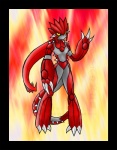 female fire solo tail slifertheskydragon nintendo pokemon generation_3_pokemon groudon legendary_pokemon pokemon_(species)