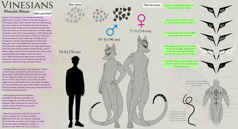 4_fingers anthro athletic athletic_anthro athletic_female back_markings blue_eyes digitigrade duo electricity eyeliner female female_symbol fingers gender_symbol gills glowing glowing_eyes green_eyes hair information larger_female lightning lore makeup male male/female male_symbol markings muscular muscular_female nude nude_anthro psychic size_difference species_sheet symbol tail tail_markings text text_box unusual_hair white_body davespaceman vitruvian_man alien marine scalie vinesian absurd_res english_text hi_res model_sheet