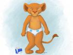 2013 anthro brown_fur cub diaper disney eyes_closed feline female flat_chested fur kisu_(artist) lion mammal nala nipples signature solo the_lion_king young
Rating: Questionable
Score: 0
User: Jatix
Date: April 14, 2014