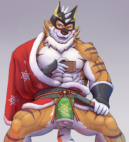 abs alcohol anthro asian_clothing balls beverage biceps blush clothing drunk east_asian_clothing flaccid genitals japanese_clothing kimono looking_at_viewer male mask muscular muscular_anthro muscular_male nipples pecs penis sake solo substance_intoxication superhero redwolfalang lifewonders live_a_hero ryekie_(live_a_hero) felid mammal pantherine tiger absurd_res hi_res