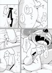 ambiguous_gender bed bed_sheet bedding blush bodily_fluids censored comic cunnilingus duo female female/ambiguous feral furniture generation_3_pokemon generation_4_pokemon genital_fluids genitals half-closed_eyes hi_res japanese_text jirachi legendary_pokemon looking_pleasured lying lying_on_bed mesprit monochrome multiple_orgasms narrowed_eyes nettsuu nintendo on_bed oral orgasm overstimulation pokemon pokemon_(species) pussy saliva saliva_string sex spread_legs spreading surprised_expression sweat sweatdrop text translated vaginal vaginal_fluids