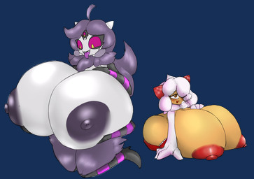 3_eyes areola big_breasts big_butt blush breasts brown_body brown_eyes butt duo fangs female food freckles grey_body hair holding_breast huge_breasts huge_butt hyper hyper_breasts kneeling multi_arm multi_eye multi_limb nipples one_eye_obstructed open_mouth purple_hair red_sclera smile teeth thick_thighs tongue tongue_out white_hair yellow_eyes beepunz anise_(elfdrago) taffetta animal_humanoid arachnid arachnid_humanoid arthropod arthropod_humanoid food_creature food_humanoid humanoid spider_humanoid absurd_res alpha_channel hi_res