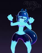4_fingers anthro big_breasts big_tongue black_background bottomwear bouncing_breasts breasts butt clothing cuff_(restraint) dancing denim denim_bottomwear denim_clothing denim_shorts fangs female fingers gesture glistening glistening_ears glistening_hair glistening_tail glistening_tongue glowing glowing_body glowing_tongue gradient_background hair hand_gesture messy_hair music nelward open_mouth panty_peek restraints round_teeth shaking_butt shorts simple_background small_nose solo tail tail_motion tail_swing tailwag teeth tongue tongue_out torn_bottomwear torn_clothing torn_shorts under_boob wide_hips wrapped_breasts wrist_cuffs wristband sound_warning violetv0ids blender_cycles goommy_(goommymuffin) domestic_cat felid feline felis ghost mammal spirit 3d_(artwork) 4:5 animated animation_meme blender_(artwork) digital_media_(artwork) hi_res huge_filesize meme short_playtime sound webm
