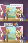 applejack_(mlp) blonde_hair blue_fur blush brown_fur clothing comic dialog el-yeguero english_text equine eyewear female friendship_is_magic fur glasses green_eyes hair hat horn horse male mammal mud multi-colored_hair my_little_pony orange_fur pegasus pony purple_hair rainbow_dash_(mlp) rainbow_hair rarity_(mlp) text two_tone_hair unicorn white_fur wings
Rating: Safe
Score: 8
User: Lunaz
Date: March 31, 2014