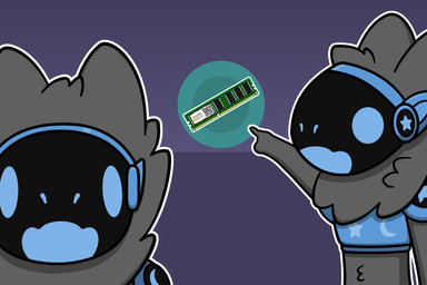 :o ambiguous_gender anthro armor blue_armor dimm duo fur gesture grey_body grey_fur hand_gesture machine moon_symbol open_mouth outline pointing protogen_armor protogen_visor qr_code ram_module screen screen_face simple_background standing star_symbol dixerion rickroll two_soyjaks_pointing protogen 3:2 absurd_res flat_colors hi_res meme shaded simple_shading