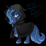 clothing equid equine female friendship_is_magic hasbro horn horse looking_at_viewer mammal my_little_pony mythological_creature mythological_equine mythology pony princess_luna_(mlp) shirt sith sith_lord solo star_wars the-orator topwear tunic unicorn